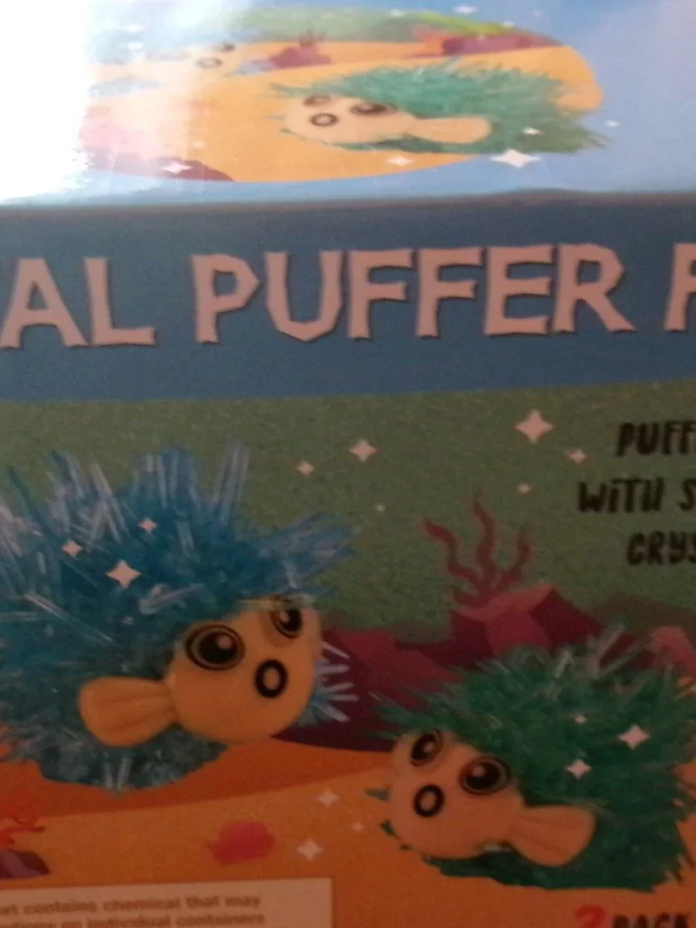 NWT Crystal Pufferfish